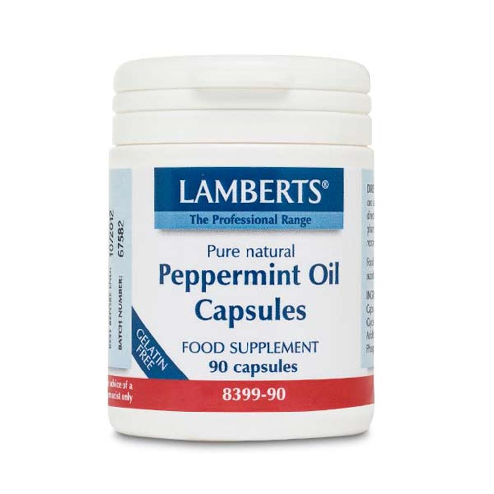 Lamberts Peppermint Oil 100mg 90 Capsules