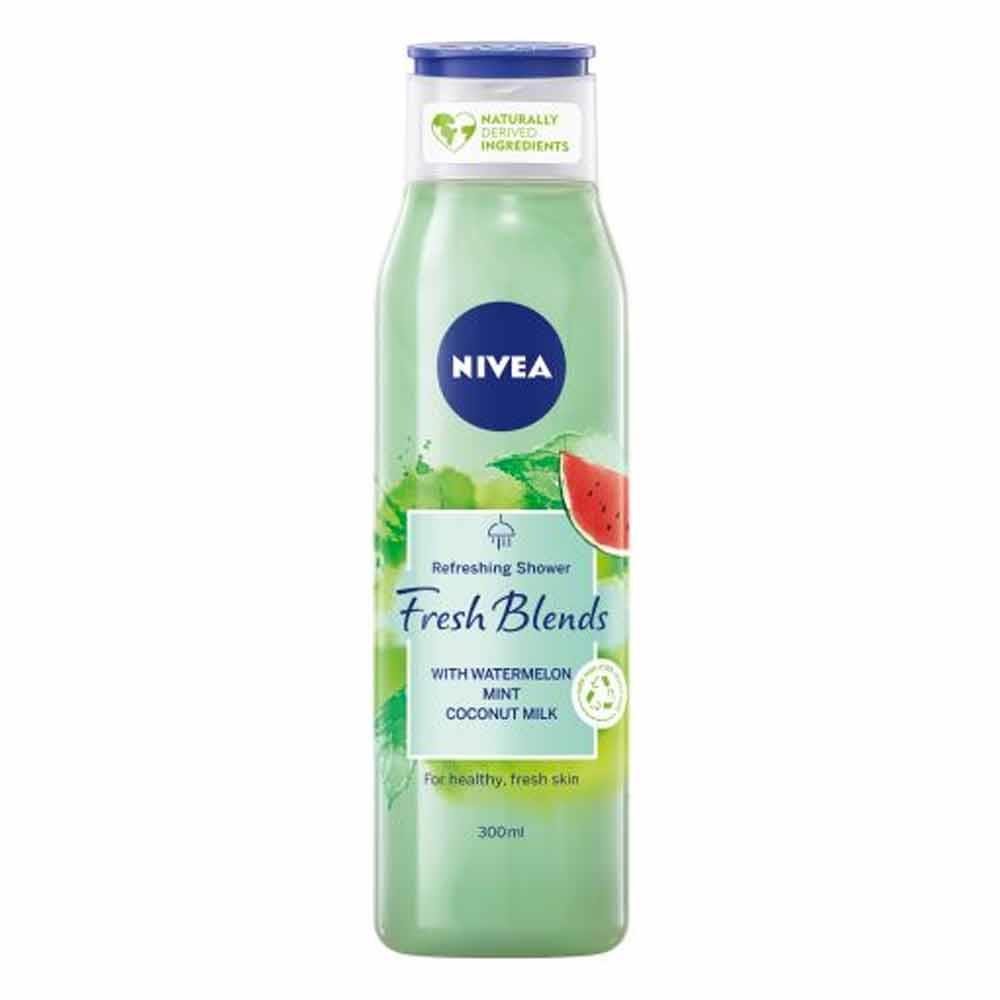 Nivea Shower Fresh Blends Watermelon Mint & Coconut Milk 300ml