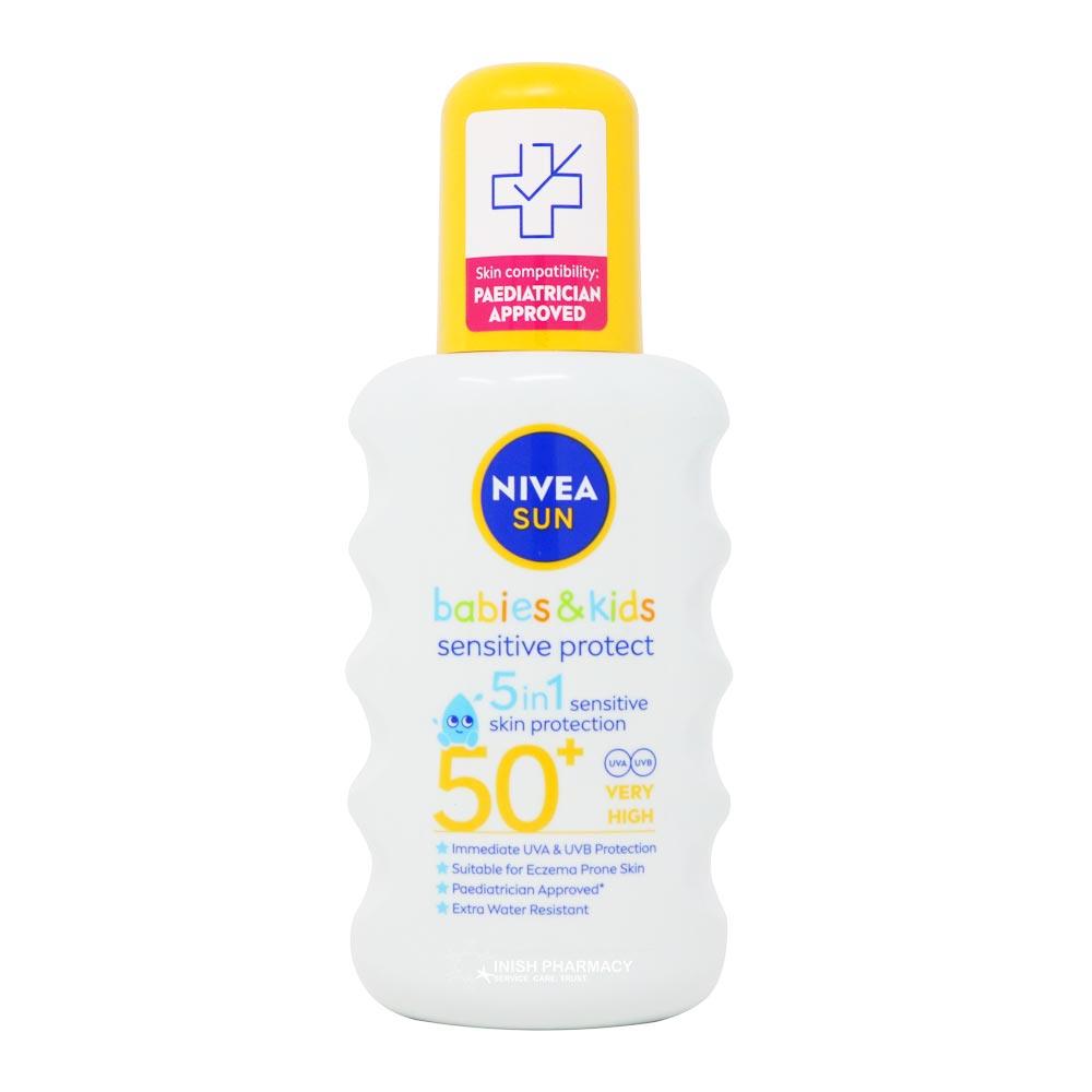 Nivea Sun Kids Protect & Sensitive Spray SPF50 200ml
