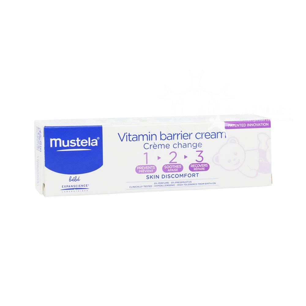Mustela Vitamin Barrier Nappy Cream 50ml
