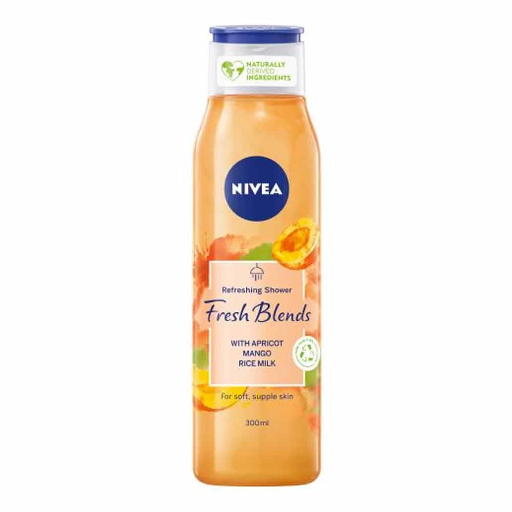 Nivea Shower Fresh Blends Apricot Mango & Rice Milk 300ml