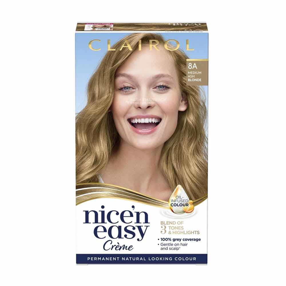 Clairol Nice N Easy 106 Natural Medium Ash Blonde 8A