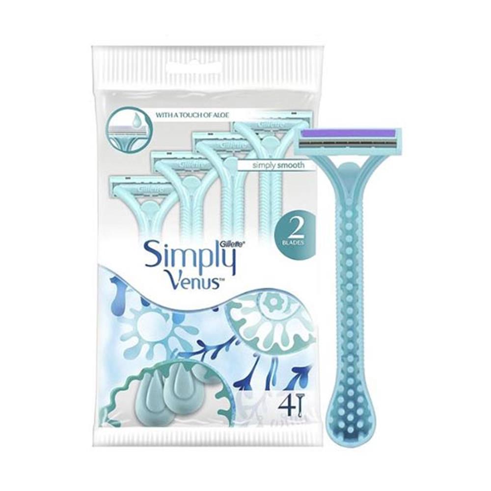 Gillette Simply Venus 2 Blades 4 Pack