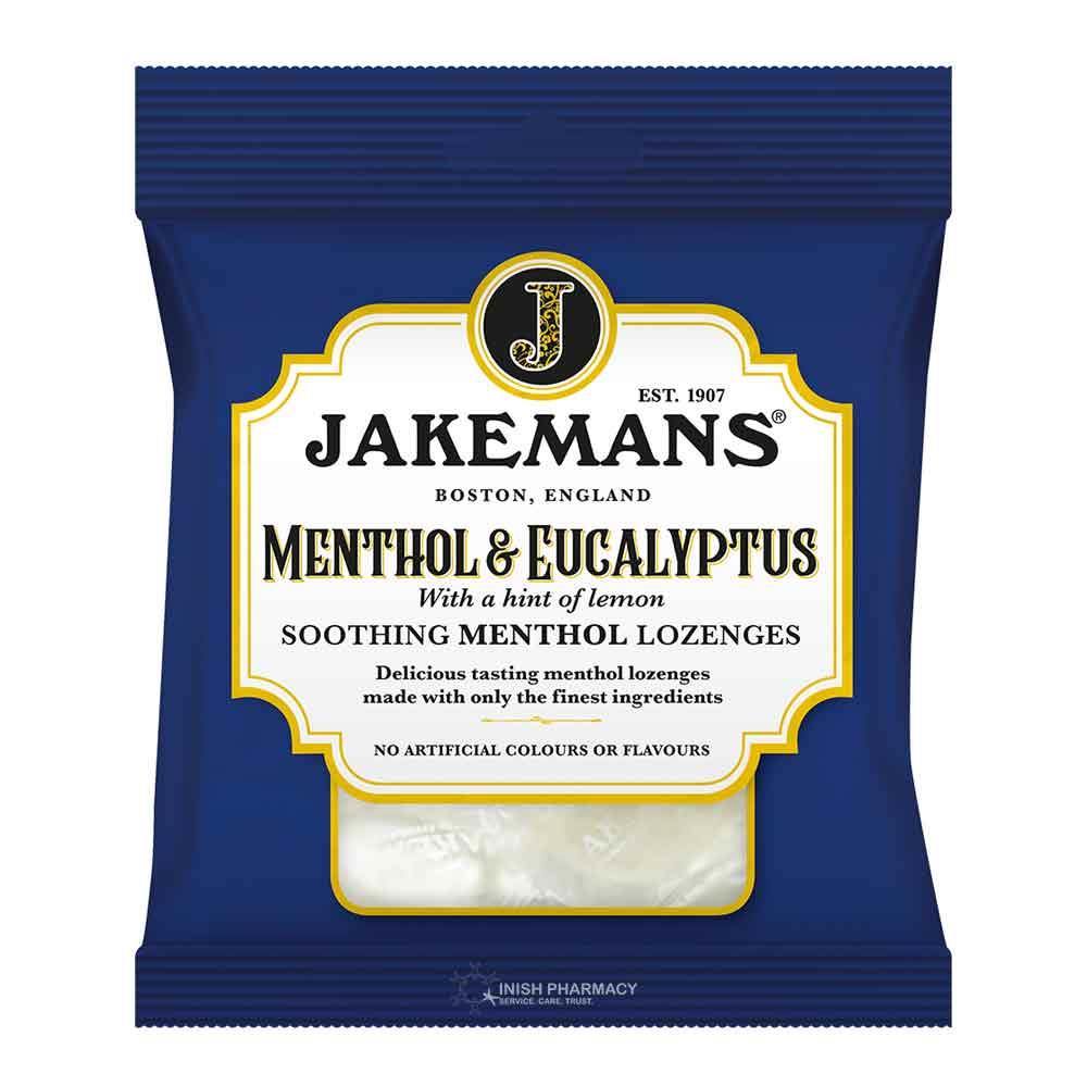 Jakemans Menthol & Eucalyptus With A Hint Of Lemon 73g