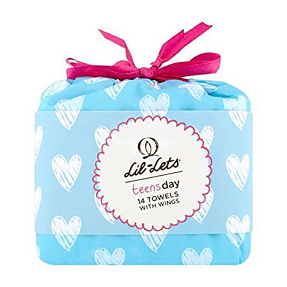 Lil-lets Teens Day Towels With Wings 14 Pack