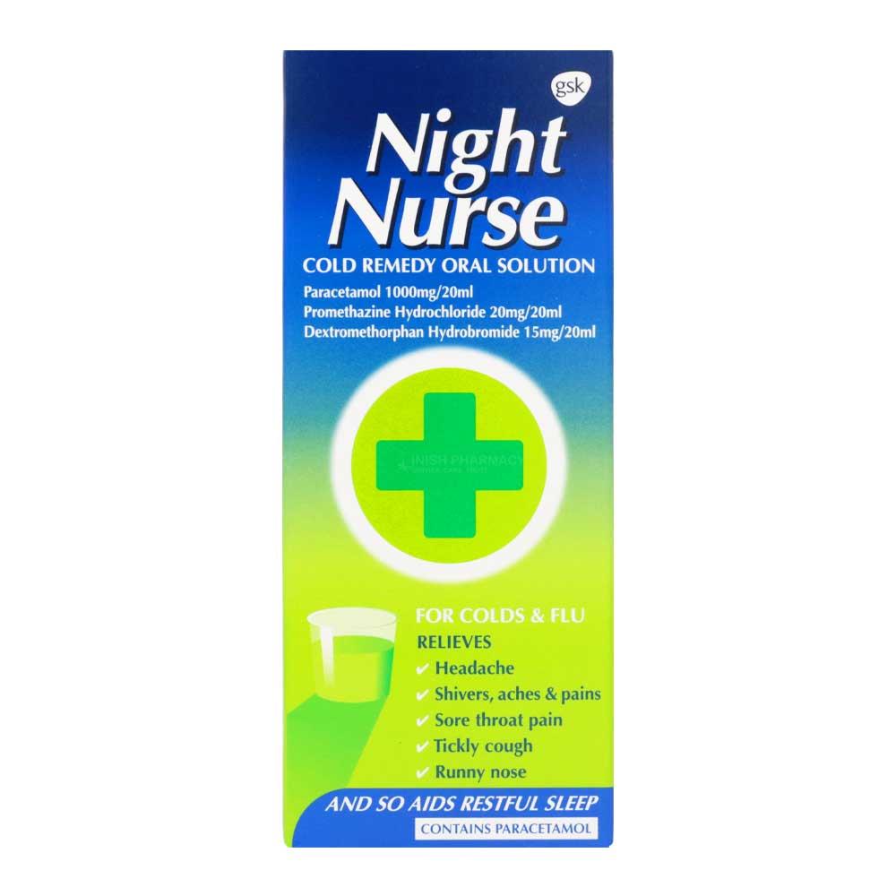 Night Nurse Cold & Flu Liquid 160ml