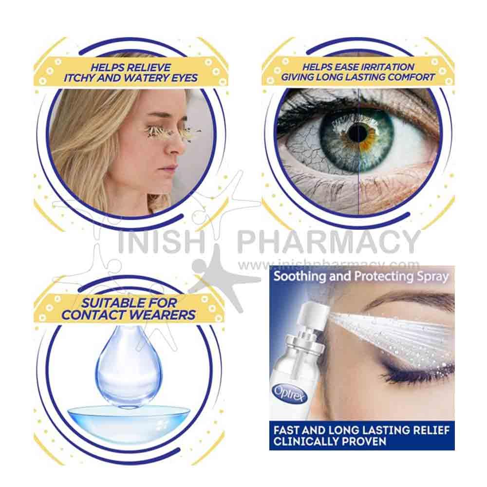 Optrex Actimist Double Action Spray for Itchy & Watery Eyes 10ml