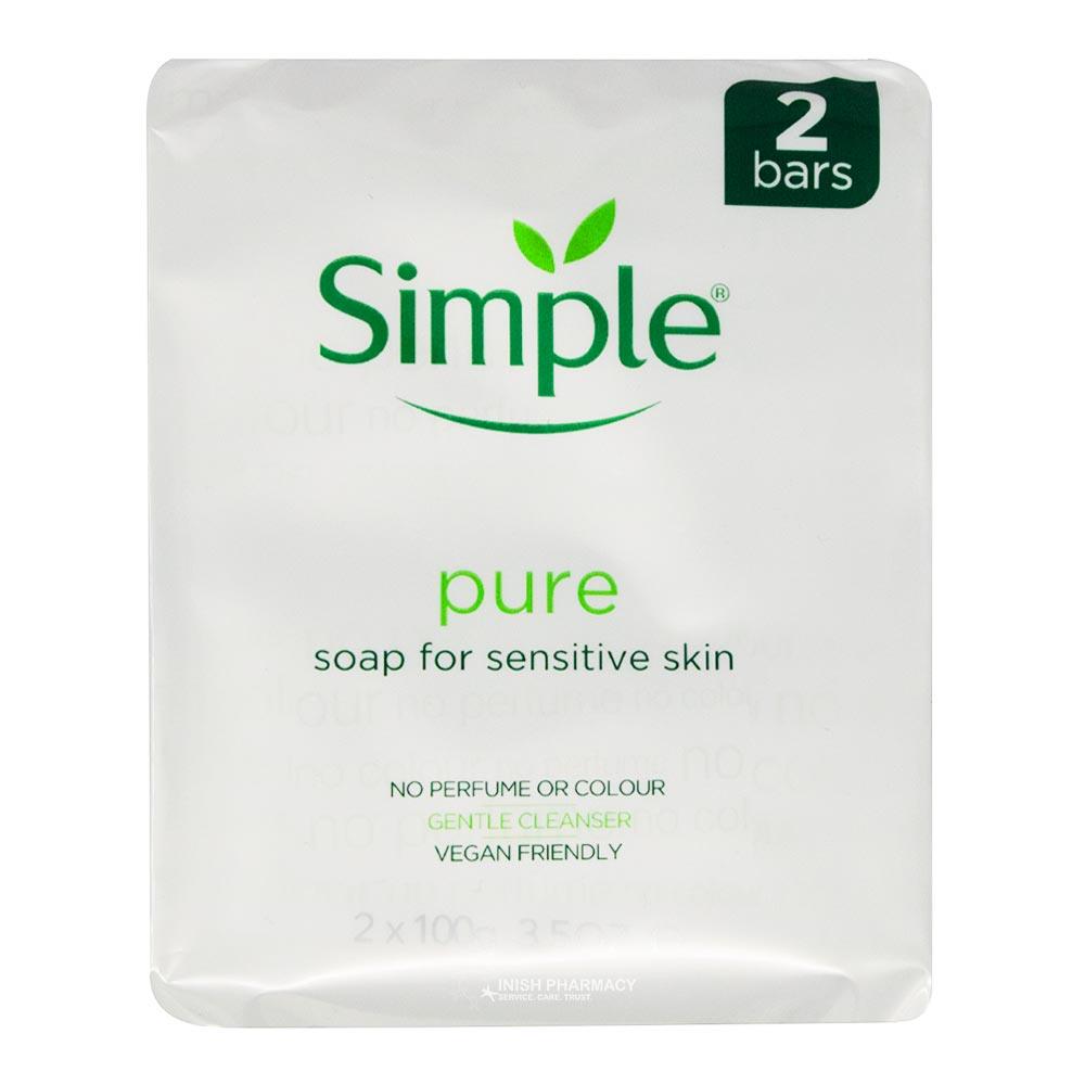 Simple Sensitive Soap Bar Twinpack