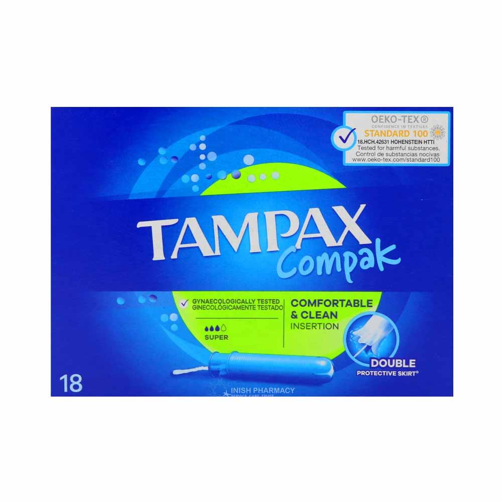 Tampax Compak Super 18 Pack