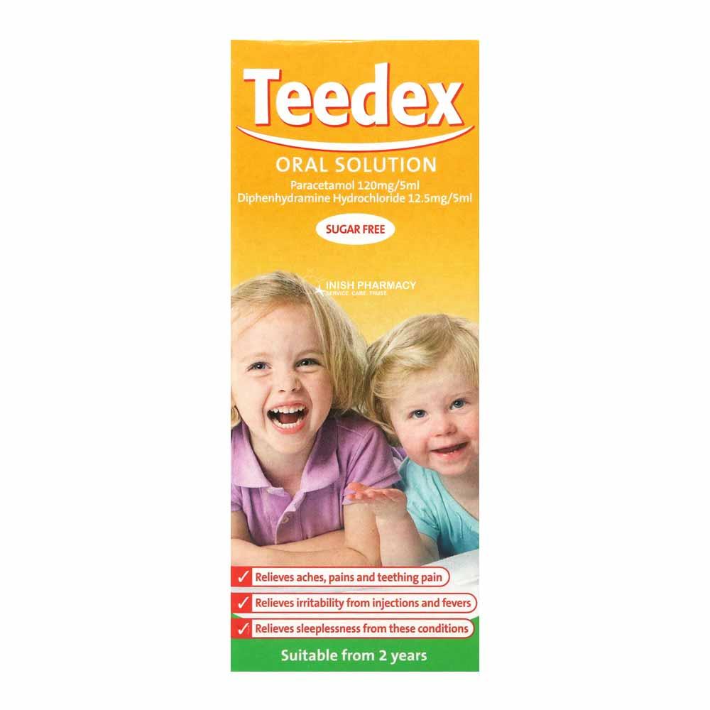 Teedex Oral Solution Sugar Free 100ml with Dosing Syringe