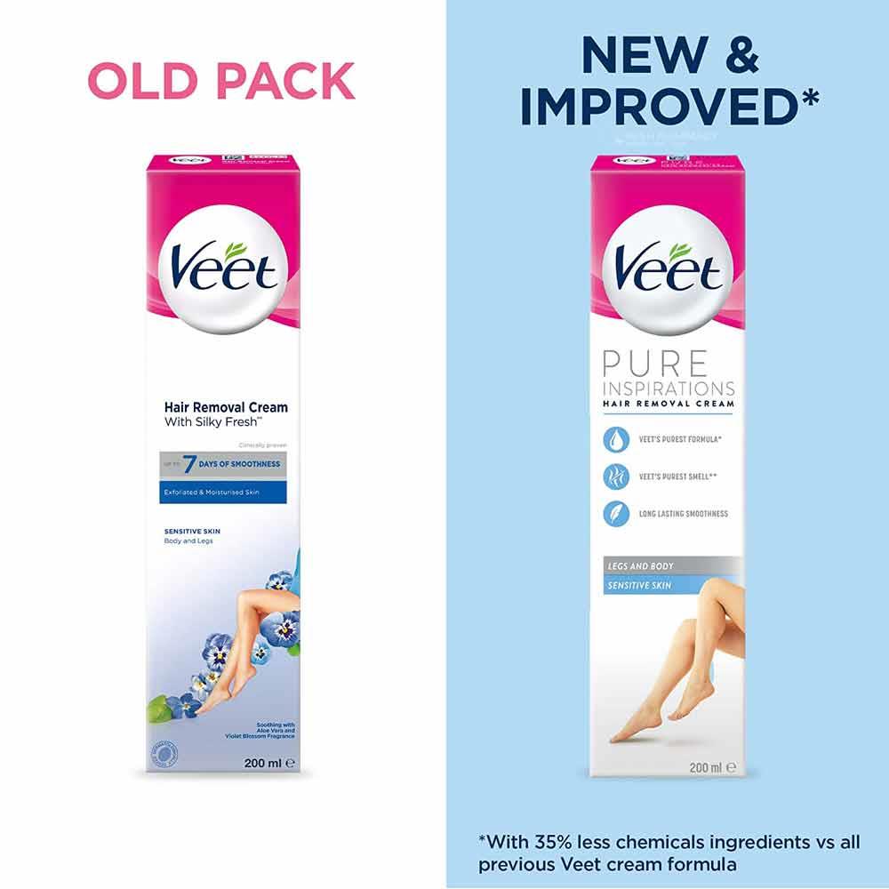Veet Hair Removal Cream For Sensitive Skin 100ml
