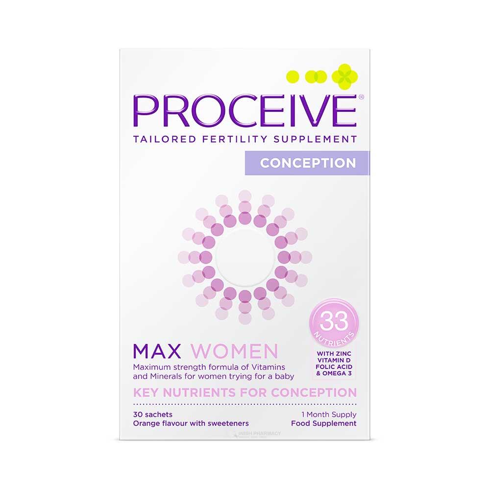 Proceive Max Women Advanced Fertility Supplement 30 Sachets