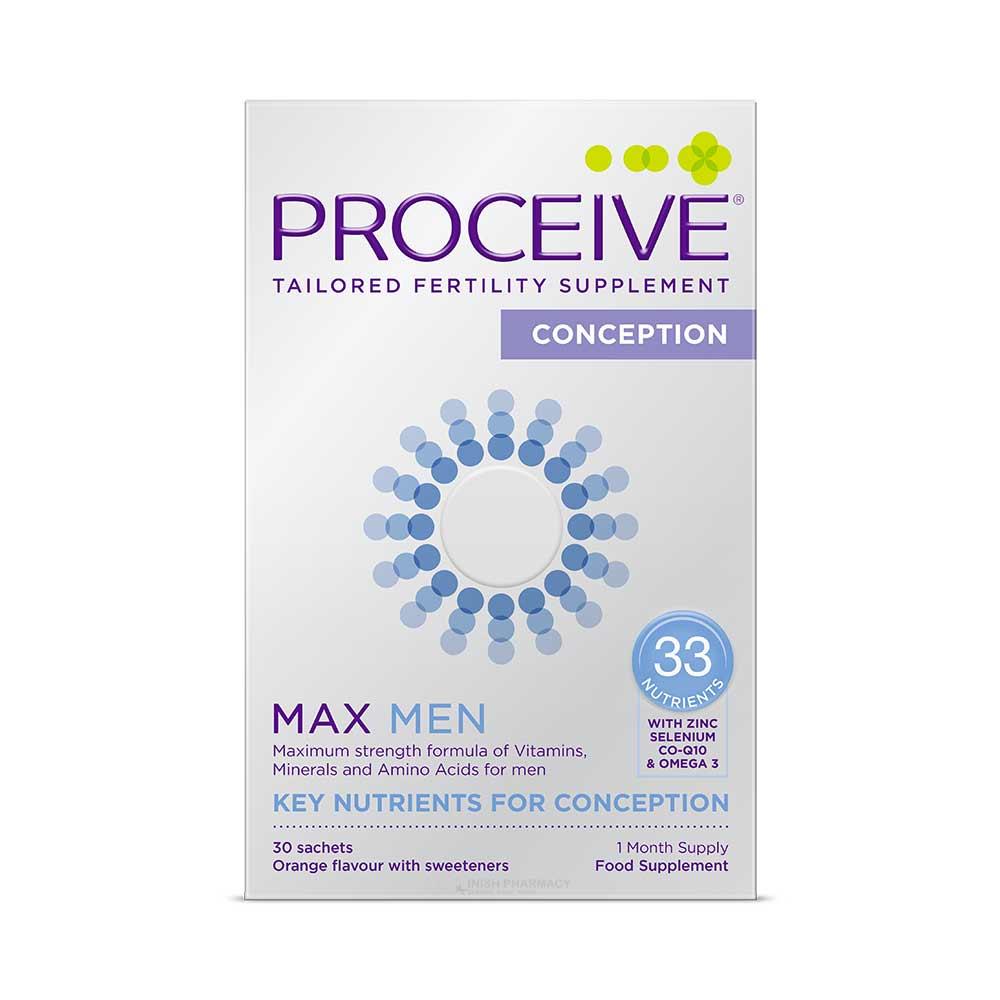 Proceive Max Men Advanced Fertility Supplement 30 Sachets