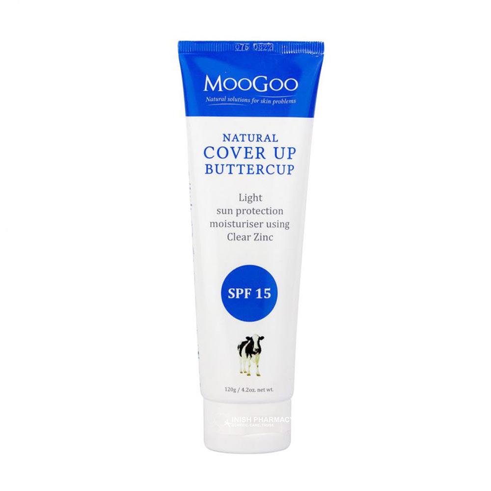 Moogoo Cover Up Buttercup SPF15 Natural Moisturiser 120g