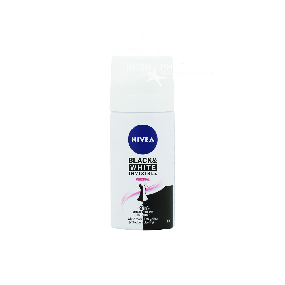 Nivea Invisible For Black & White AP Travel Size 35ml