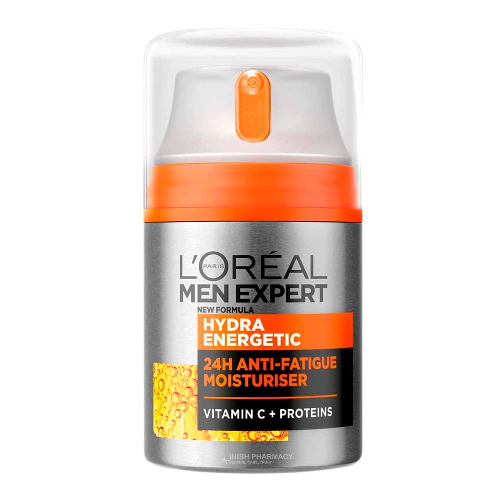 L'Oreal Men Expert Hydra Energetic with Vitamin C 5-in1 Anti-Fatigue Moisturiser 50ml
