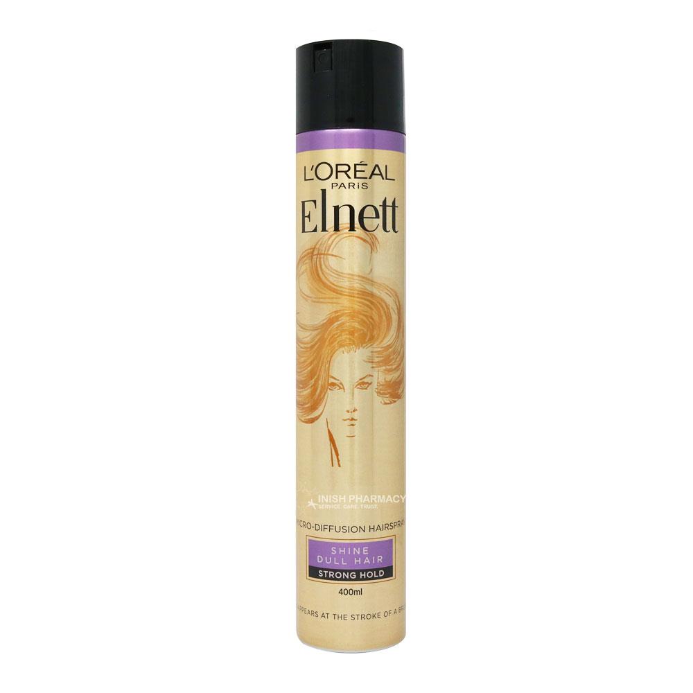 L'Oreal Elnett Infinite Shine Strong Hold Hairspray 400ml by L'Oréal
