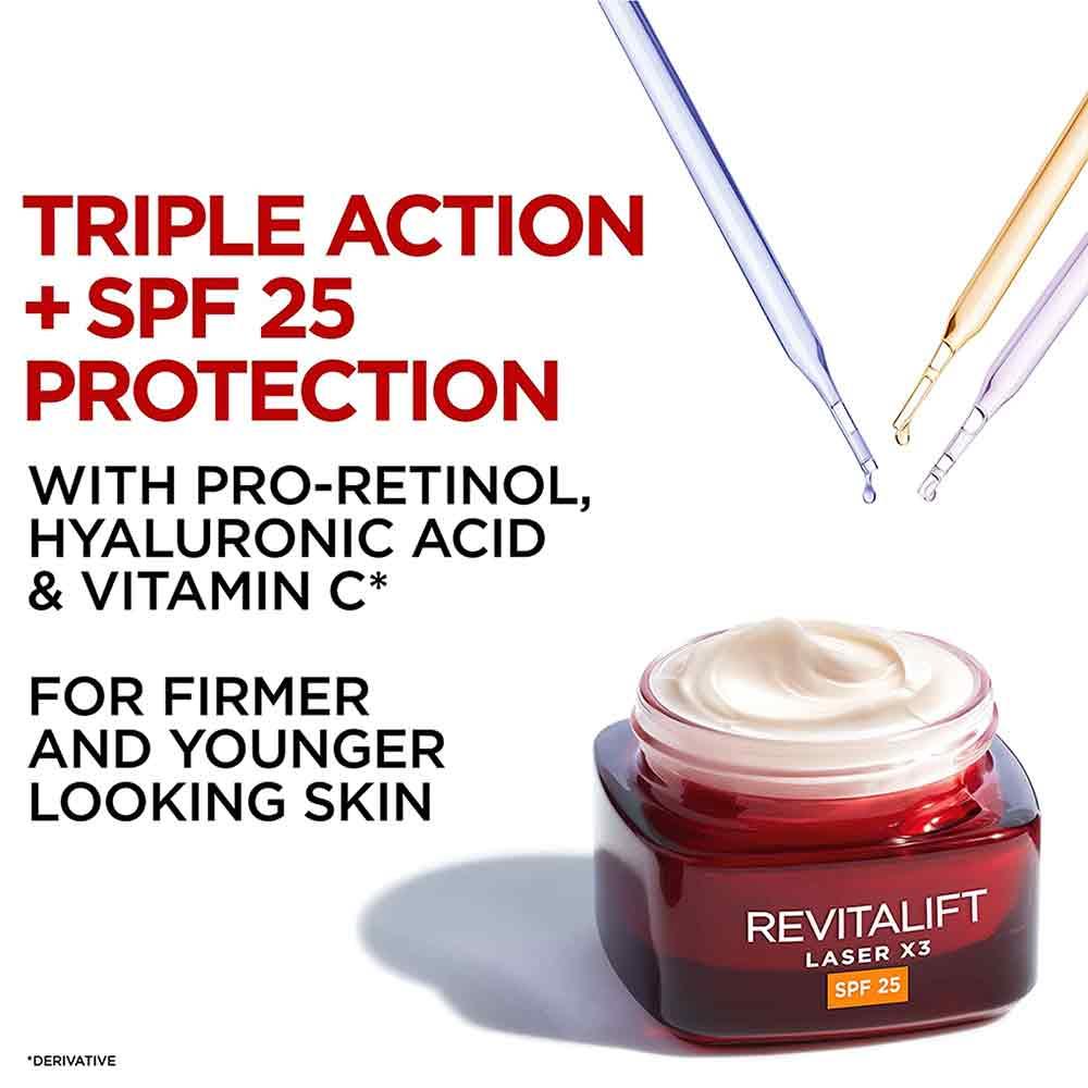 L'Oreal Paris Revitalift Laser Renew Anti-Ageing Day Cream SPF25 50ml