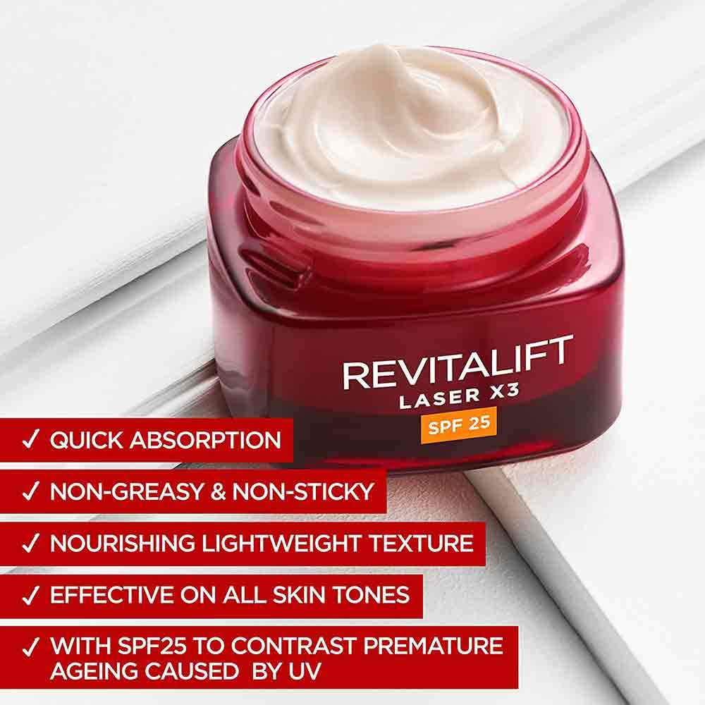 L'Oreal Paris Revitalift Laser Renew Anti-Ageing Day Cream SPF25 50ml
