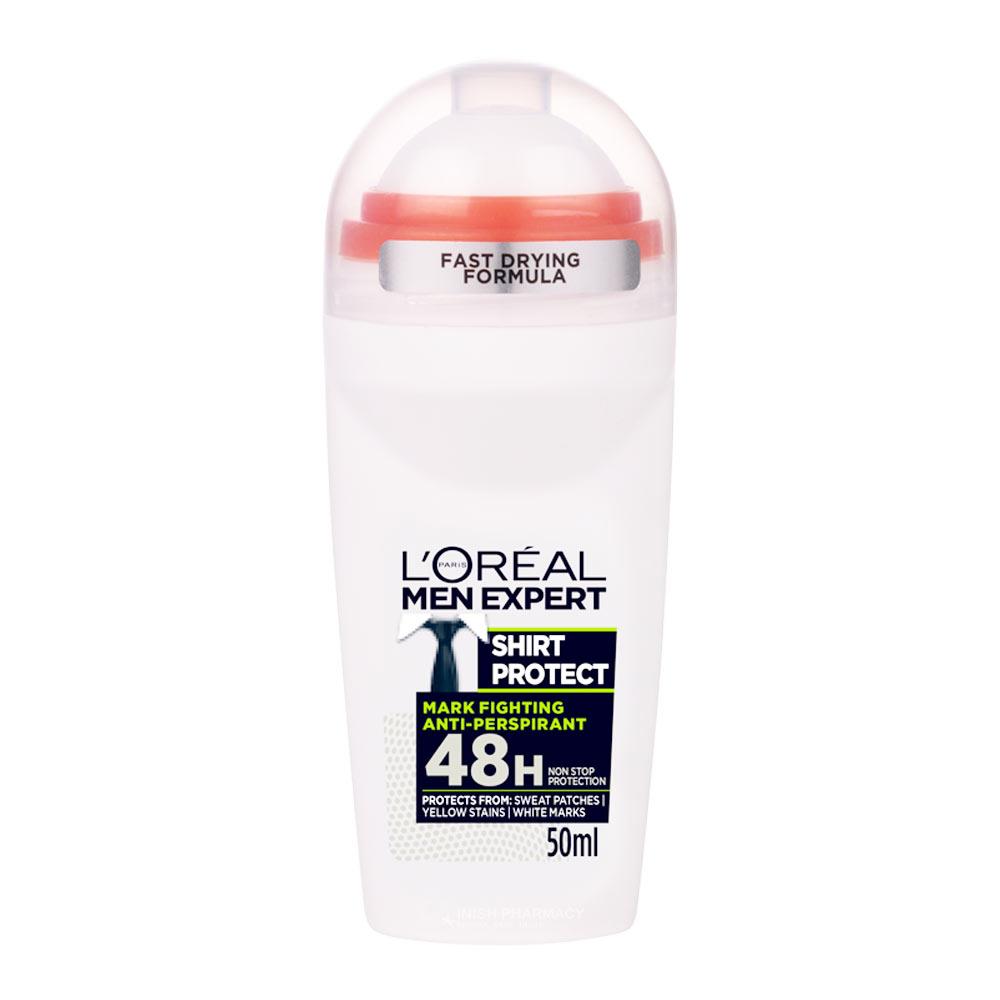 L'Oreal Men Expert Shirt Protect Anti-Perspirant Roll-On 50ml by L'Oréal