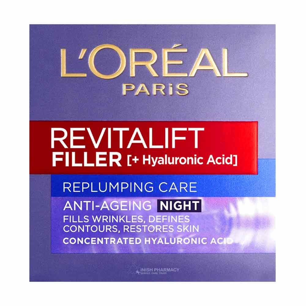 L'Oreal Paris Revitalift Filler Renew Anti-Wrinkle Night Cream 50ml by L'Oréal