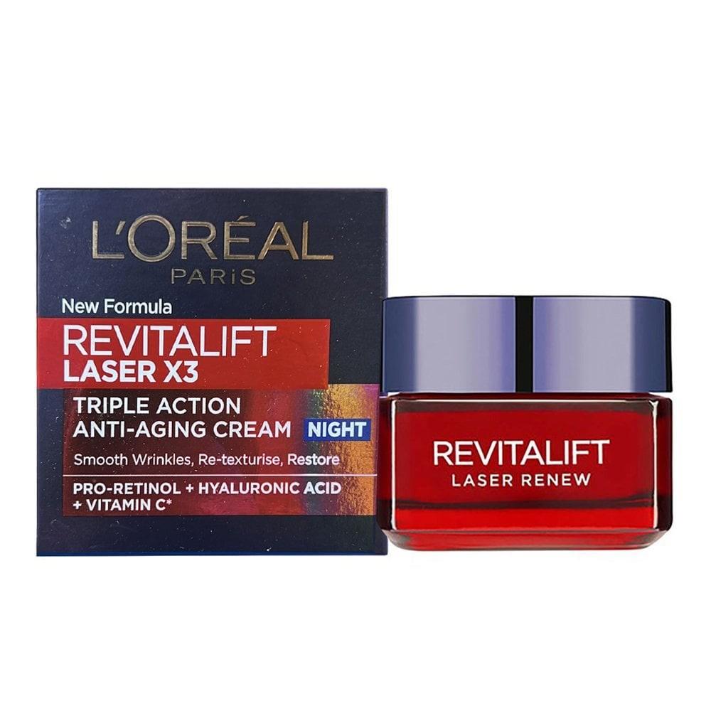 L'Oreal Paris Revitalift Laser Renew Anti-Ageing Night Cream-Mask 50ml by L'Oréal