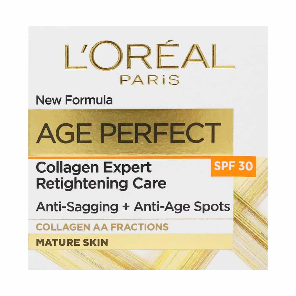 L'Oreal Paris Age Perfect Collagen Expert Retightening SPF30 Cream Day 50ml by L'Oréal