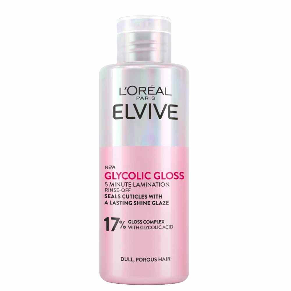 L'Oreal Elvive Glycolic Gloss Rinse-Off 5 Minute Lamination Treatment 200ml by L'Oréal