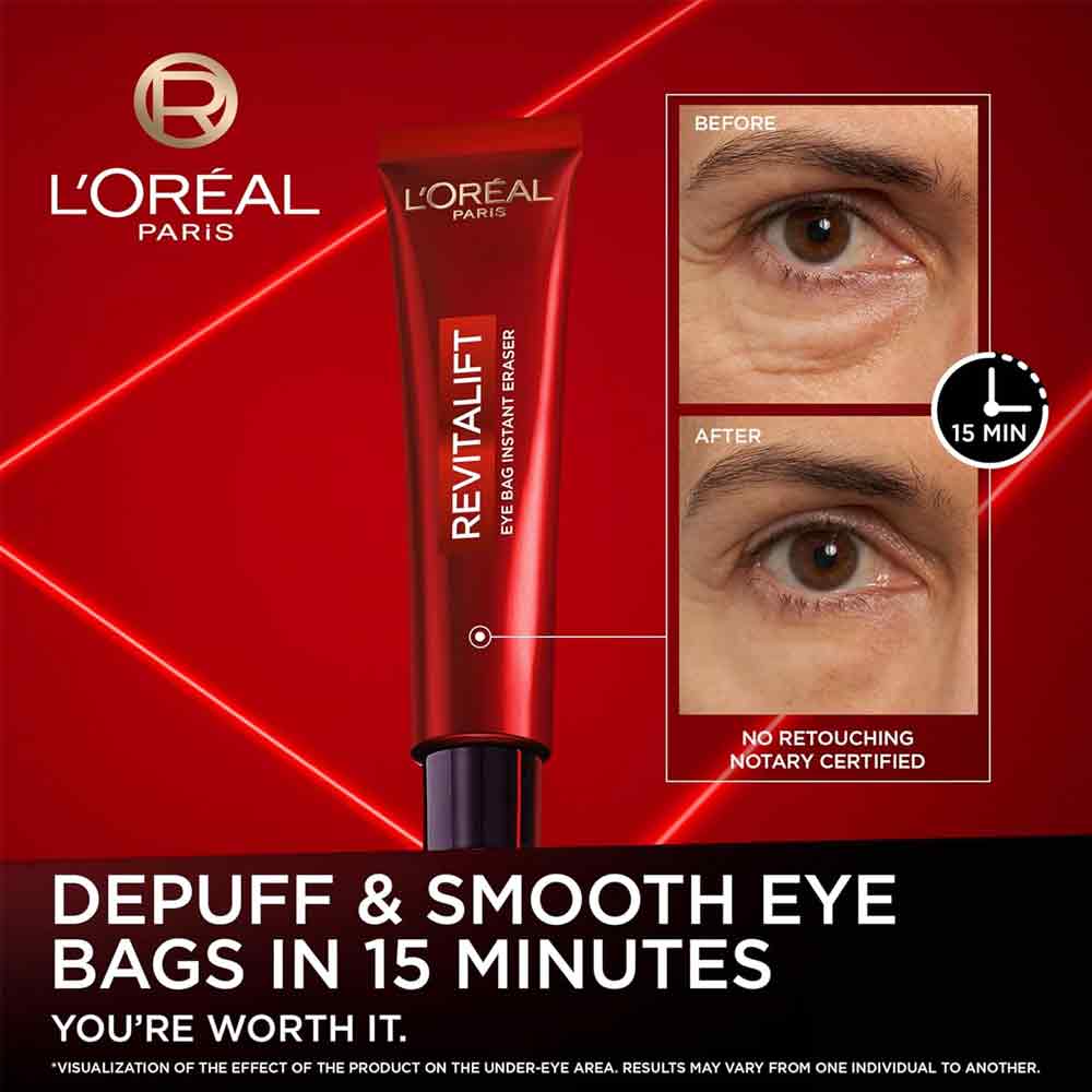 L'Oreal Paris Revitalift Laser Eye Bag Instant Eraser 15ml