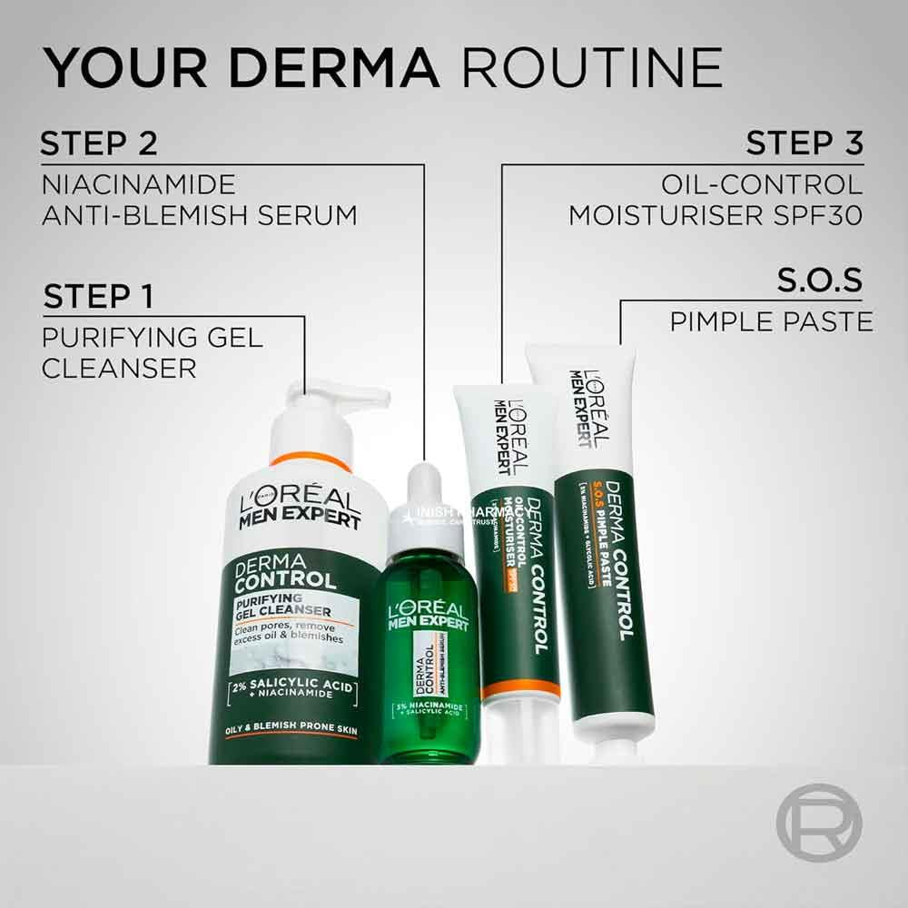 L'Oreal Men Expert Derma Control SPF30 Moisturiser