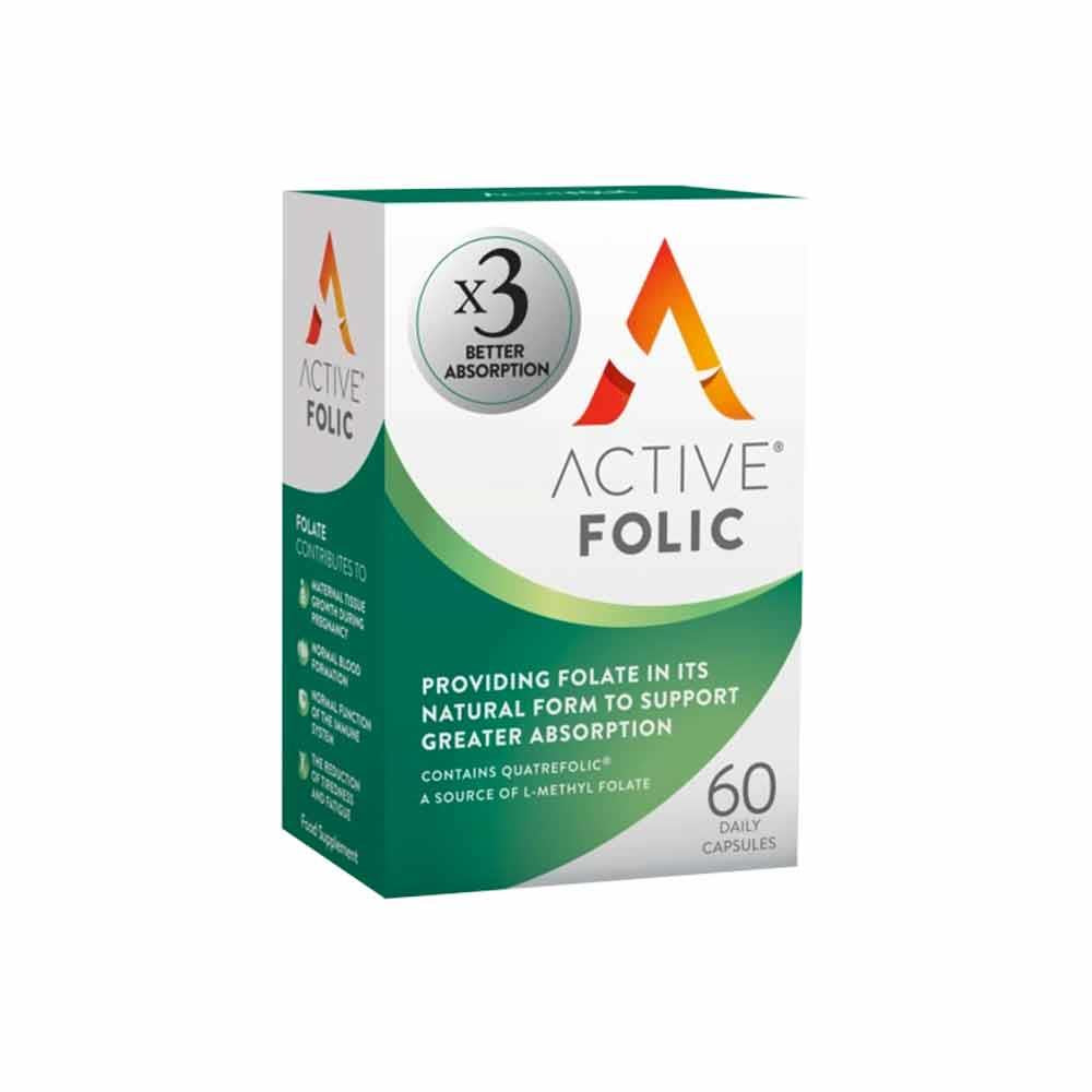 Active Folic Better Absorption Folic Acid 60 Pack