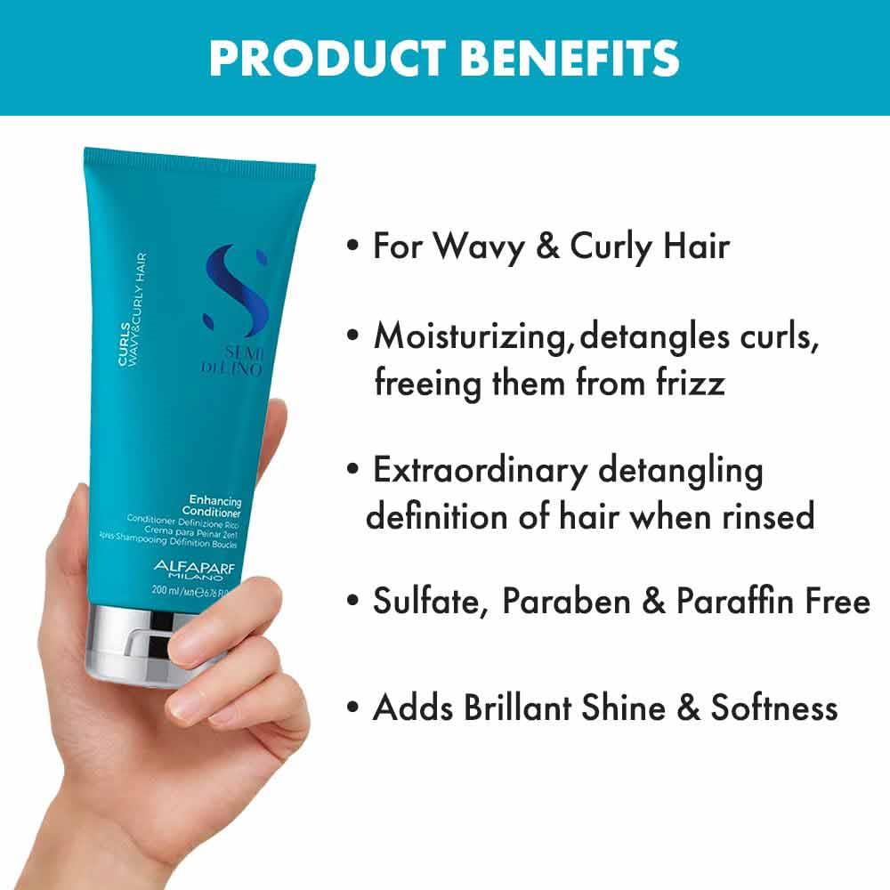 Alfaparf Semi Di Lino Curls Conditioner 200ml