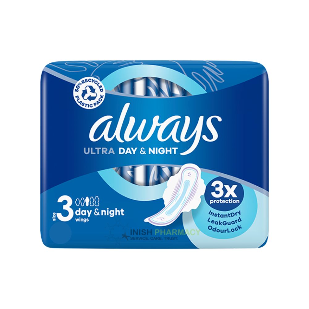 Always Ultra Day & Night 18 Pack – for everyday women's health and wellbeing