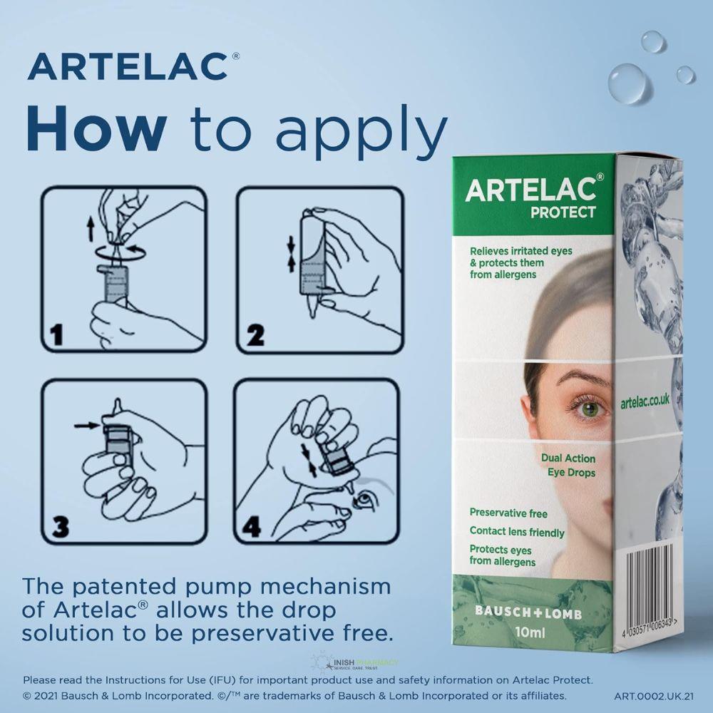 Artelac Protect Dual Action Eye Drops 10ml