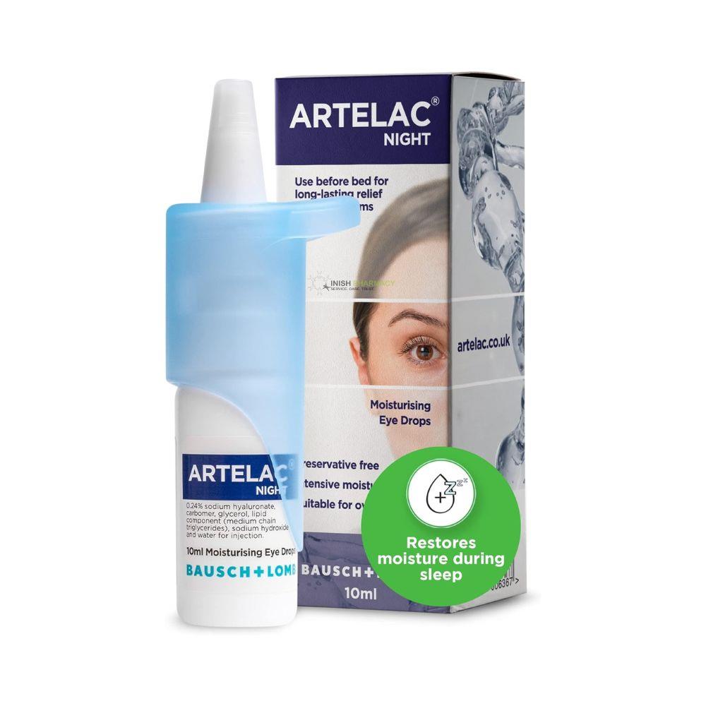 Artelac Hydra Plus Night Hydrating Eye Drops 10ml