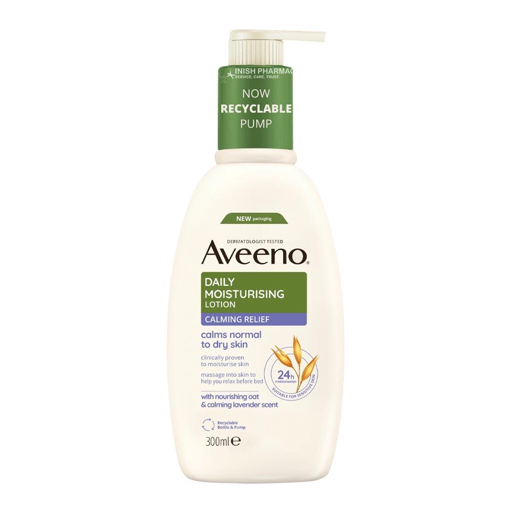 Aveeno Daily Moisturising Lotion Lavender Pump 300ml