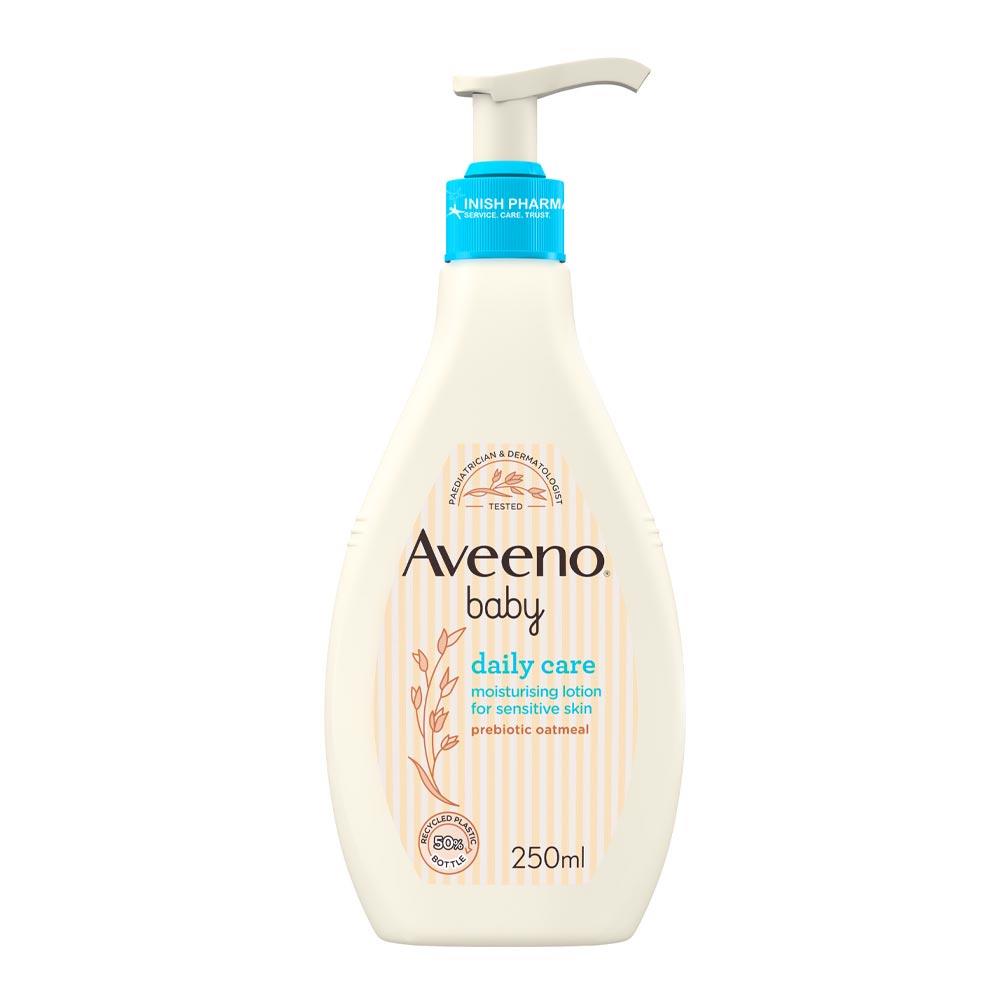 Aveeno Baby Daily Care Moisturising Lotion 250ml – a gentle, skin-safe essential for baby care