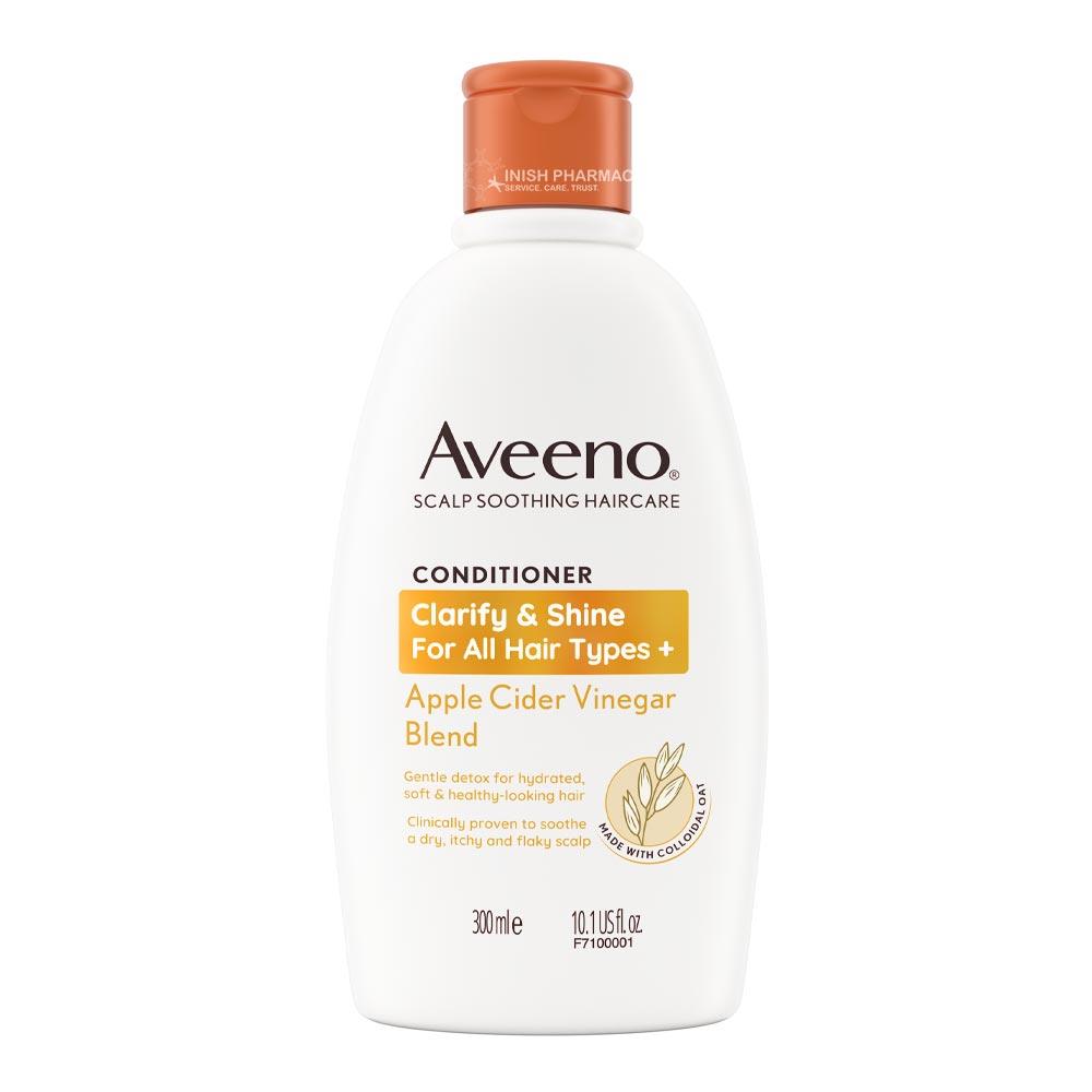 Aveeno Clarify & Shine Apple Cider Vinegar Conditioner 300ml