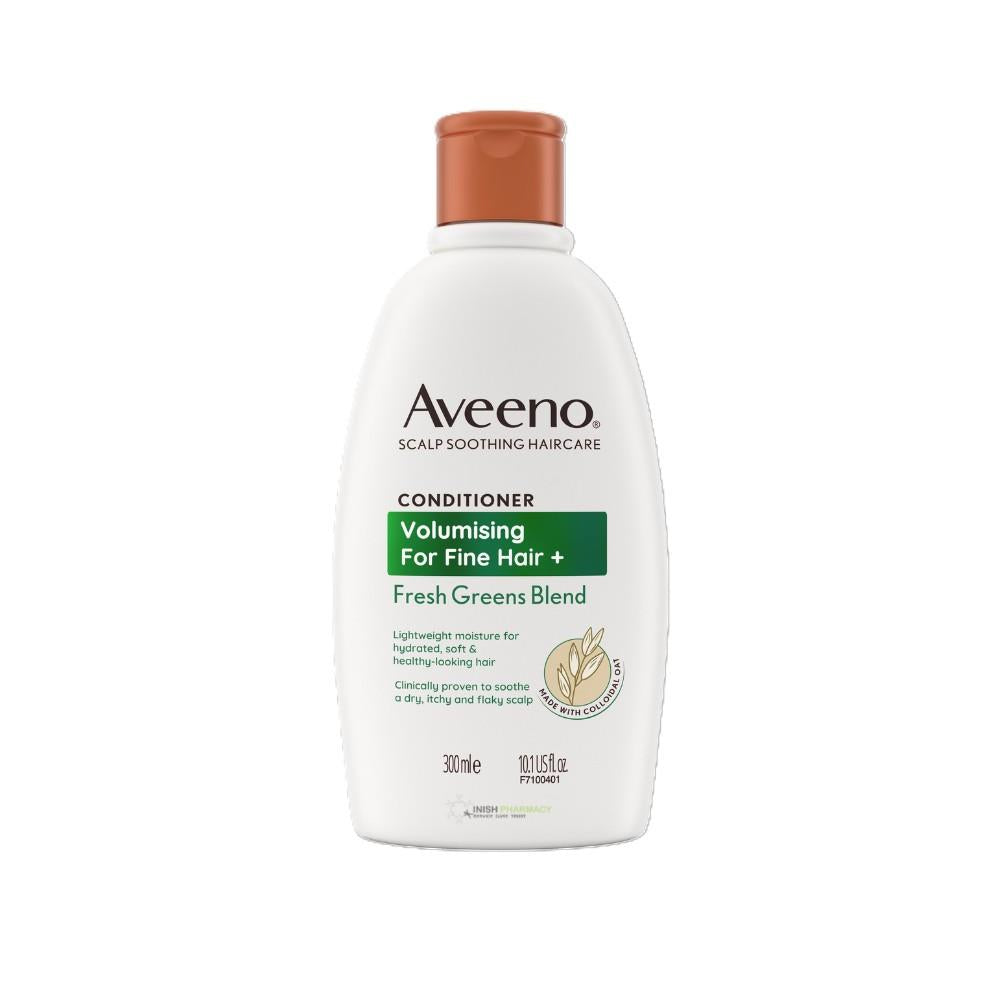 Aveeno Volumizing Fresh Greens Conditioner 300ml – deeply conditions and restores hair health