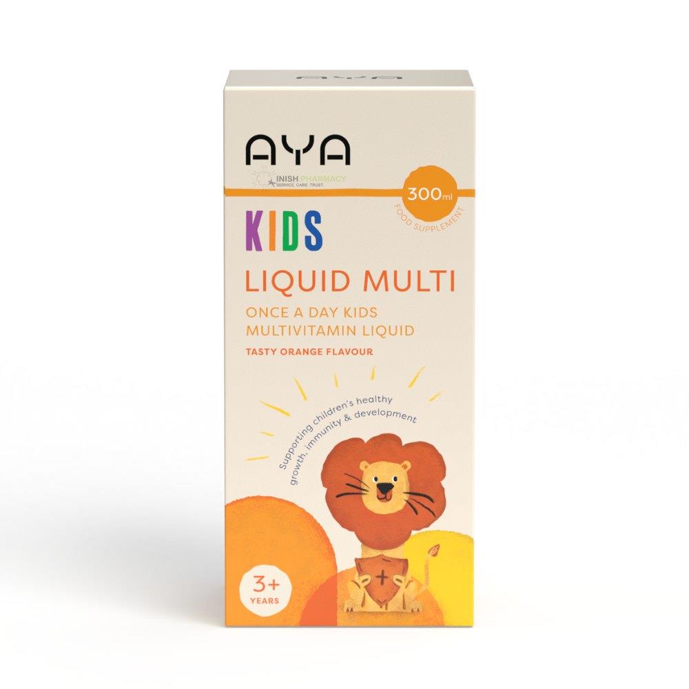 Aya Kids Multi-Vitamin Liquid Supplement 300ml – a trusted essential for mother and baby care