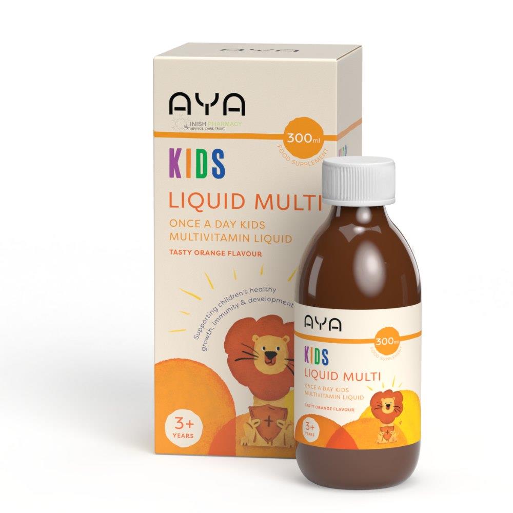 Aya Kids Multi-Vitamin Liquid Supplement 300ml