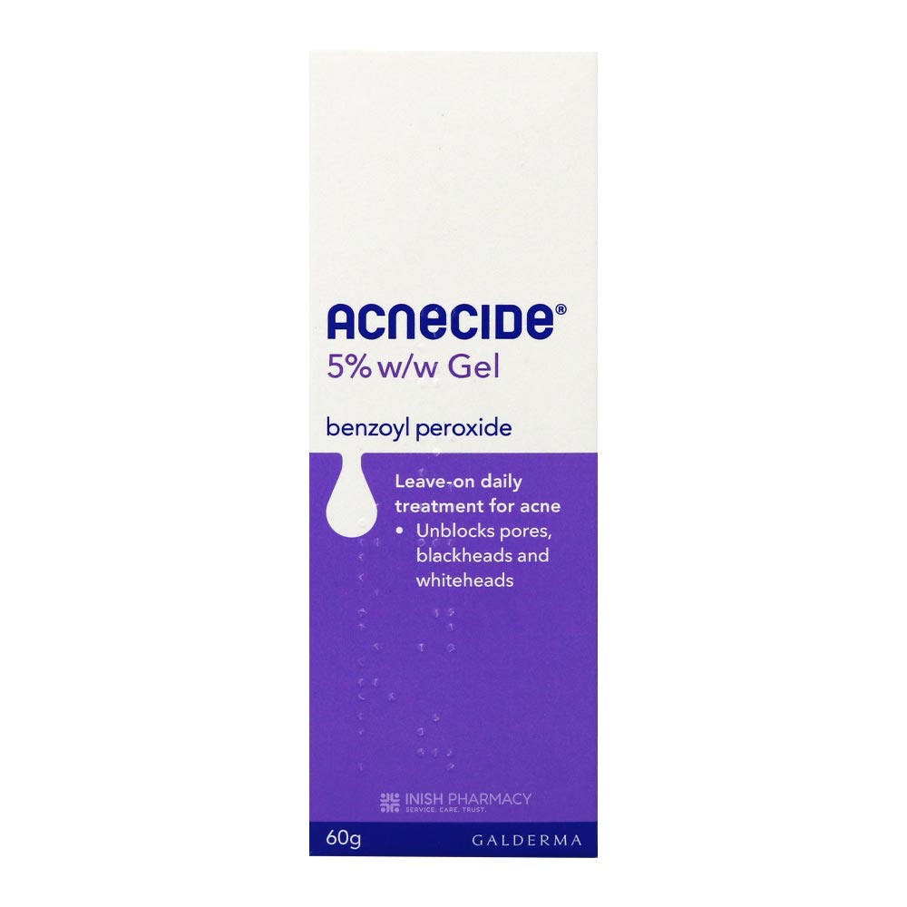 Acnecide 5% Benzoyl Peroxide Acne Treatment Gel 60g