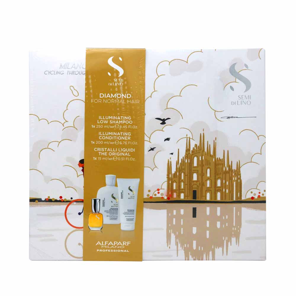 Alfaparf Semi Di Lino Diamond Trio Kit