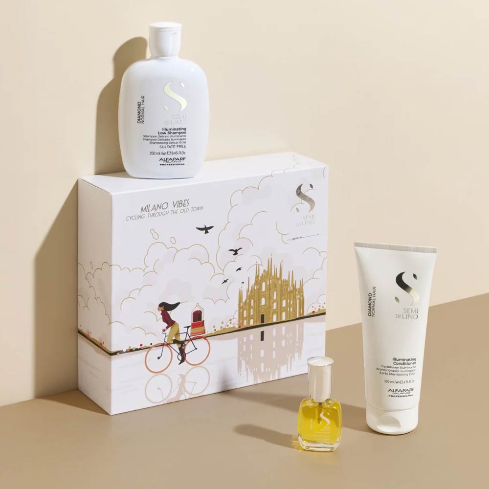 Alfaparf Semi Di Lino Diamond Trio Kit