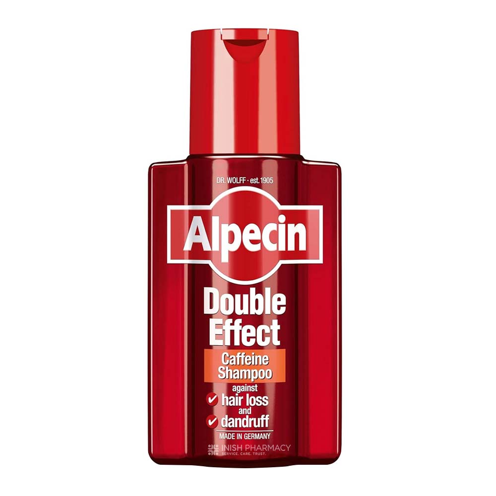 Alpecin Double Effect Caffeine Shampoo 200ml – with caffeine to stimulate and support hair growth
