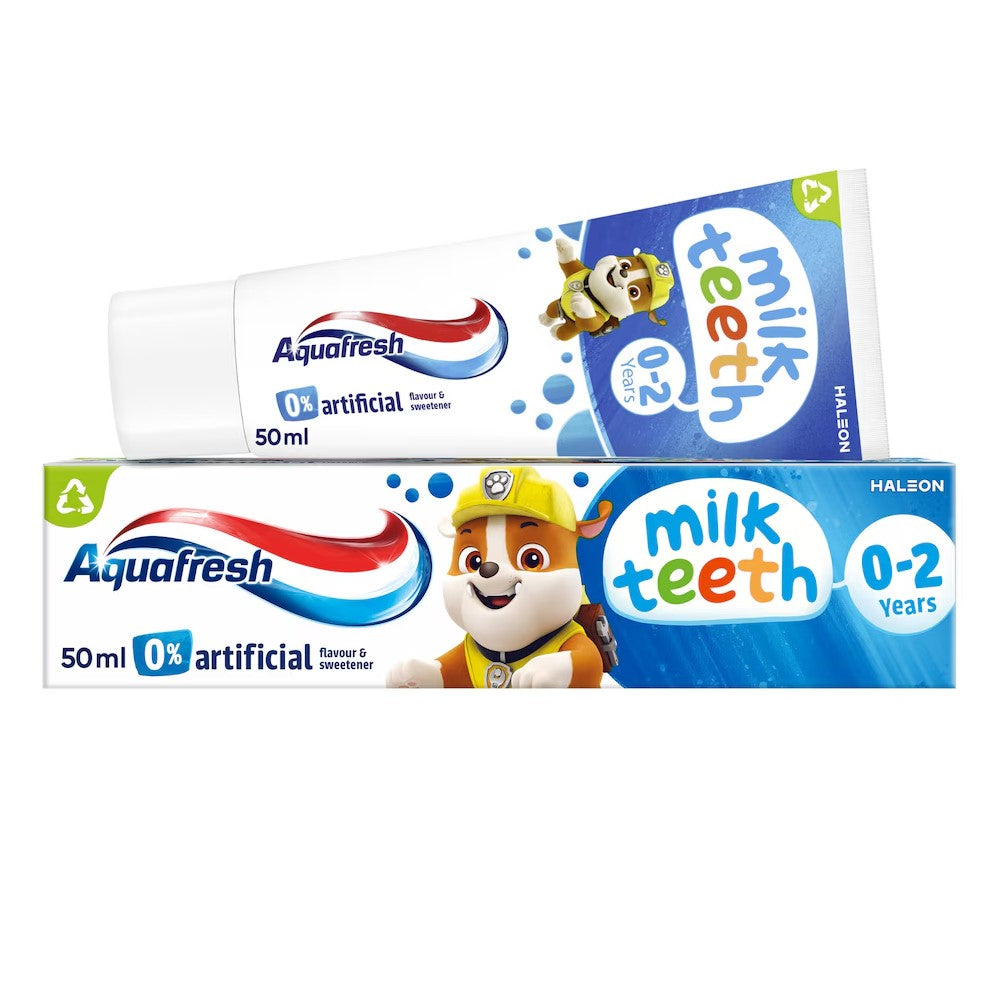 Aquafresh Milk Teeth Toothpaste 0-2yrs 50ml
