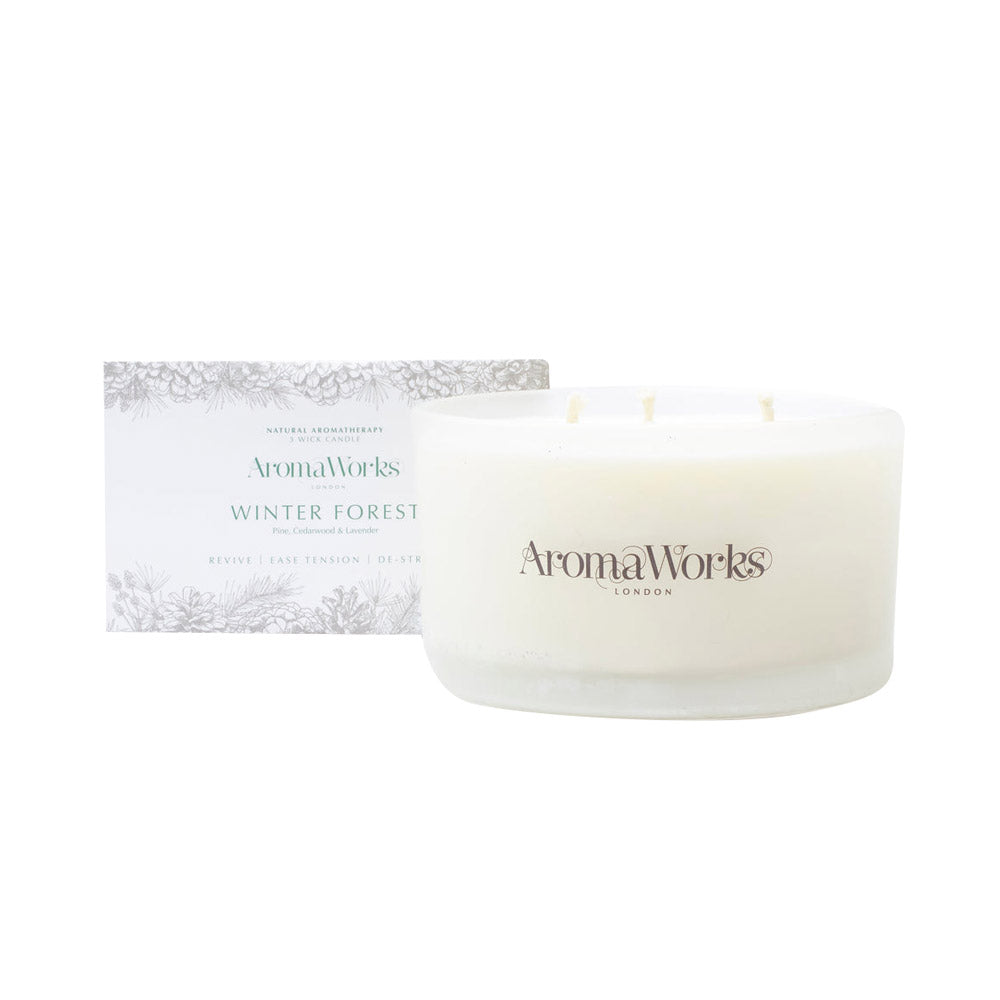 Aroma Works - Winter Forest 3 Wick Candle