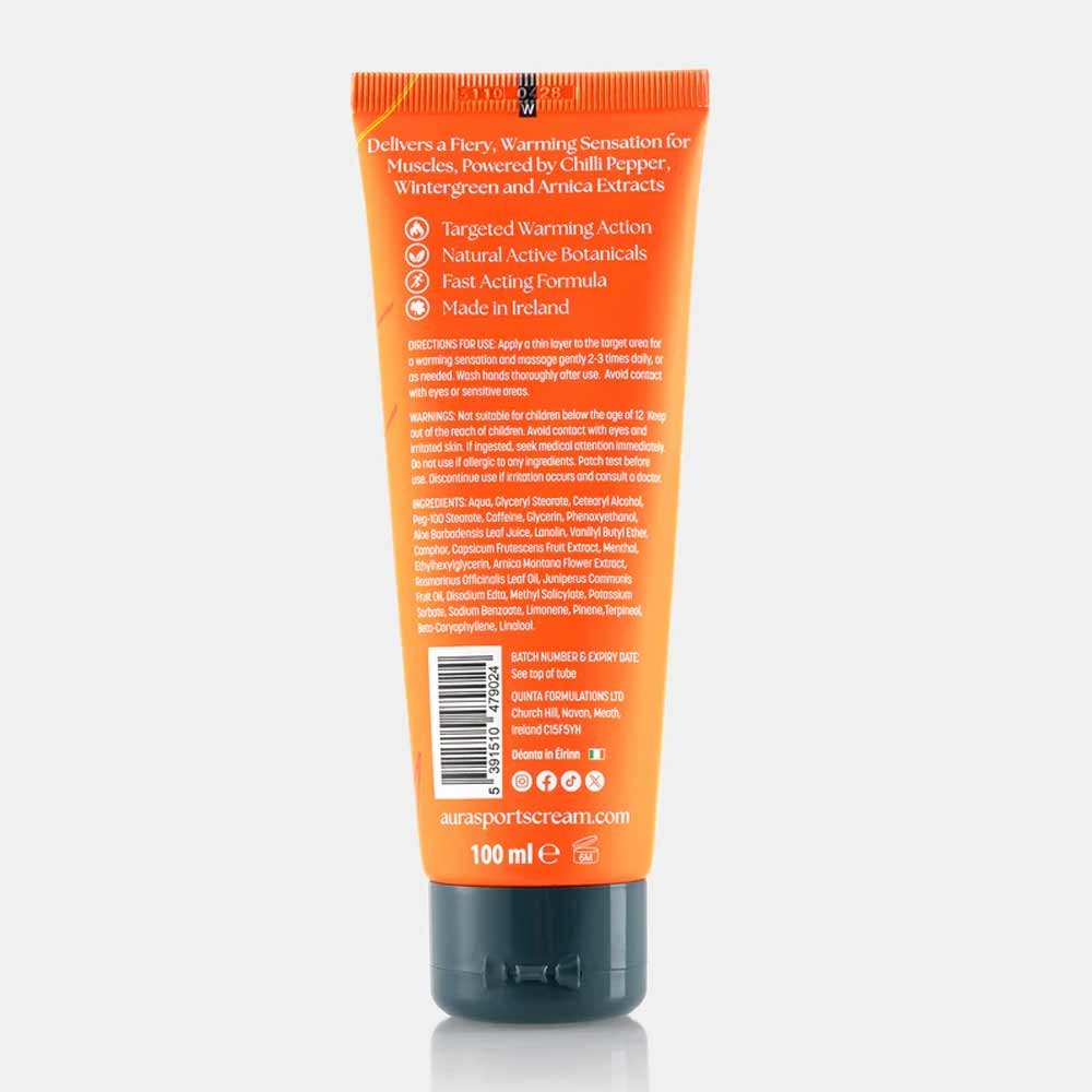 Aura Sports Recovery Cream 100ml