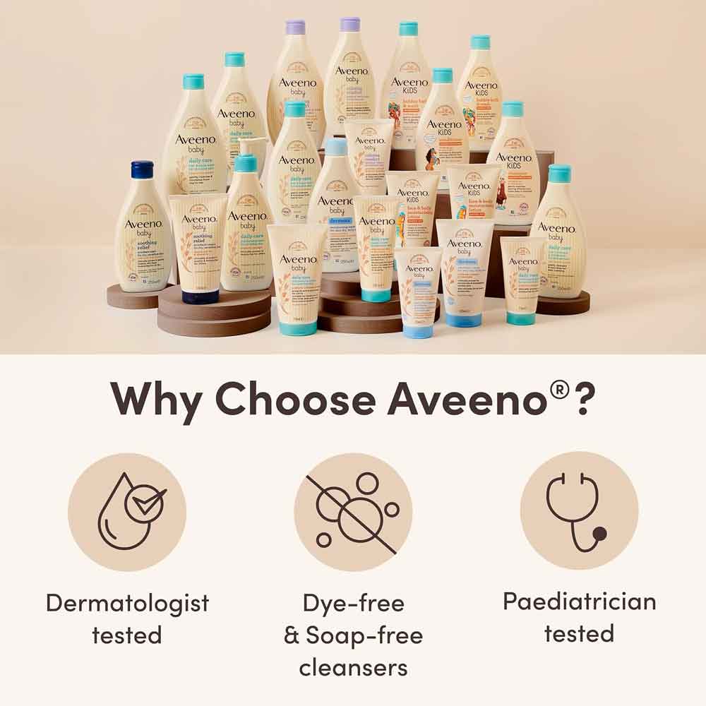Aveeno Baby Calming Comfort Bedtime Bath & Wash For Delicate Skin 400ml