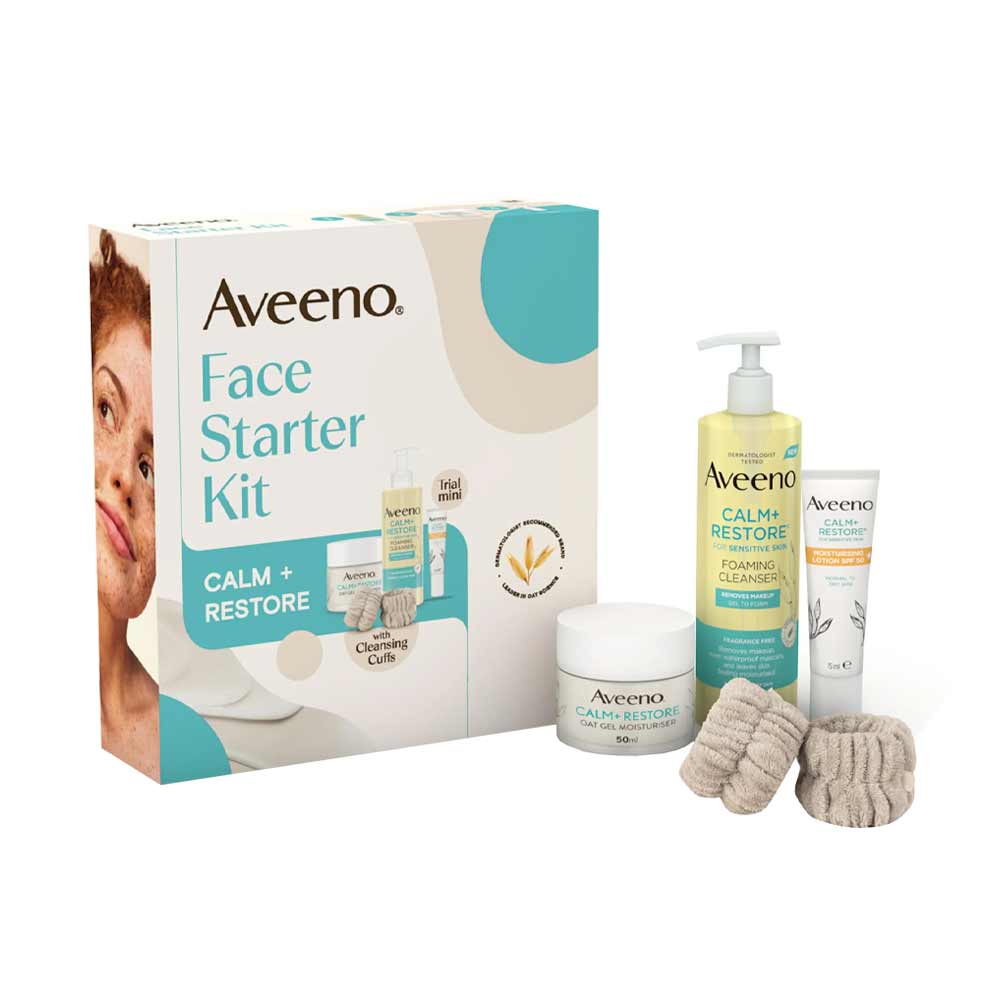 Aveeno Calm & Restore Face Starter Kit